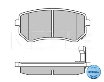 Комплект тормозных колодок (MEYLE: 025 242 7614/W)