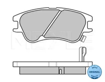 Комплект тормозных колодок (MEYLE: 025 242 7713/W)
