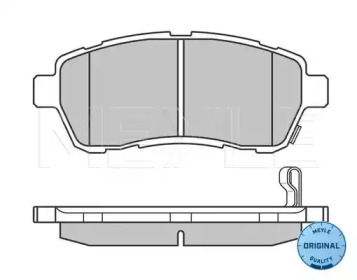 Комплект тормозных колодок (MEYLE: 025 242 8316/W)