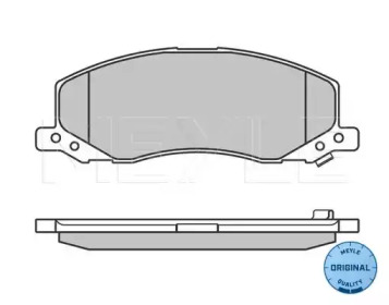 Комплект тормозных колодок (MEYLE: 025 244 1817/W)