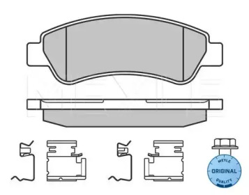 Комплект тормозных колодок (MEYLE: 025 244 6519)