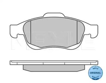Комплект тормозных колодок (MEYLE: 025 245 3818)