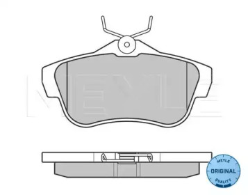 Комплект тормозных колодок (MEYLE: 025 245 7816)
