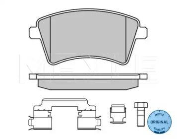 Комплект тормозных колодок (MEYLE: 025 246 9317)