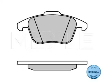 Комплект тормозных колодок (MEYLE: 025 247 0520/W)