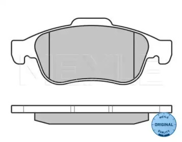Комплект тормозных колодок (MEYLE: 025 249 1418)