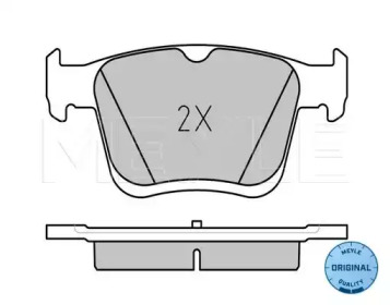 Комплект тормозных колодок (MEYLE: 025 250 0816)
