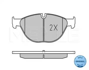 Комплект тормозных колодок (MEYLE: 025 250 4519)