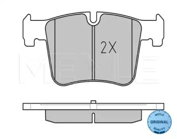 Комплект тормозных колодок (MEYLE: 025 251 9919)