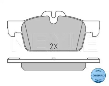 Комплект тормозных колодок (MEYLE: 025 252 2217)
