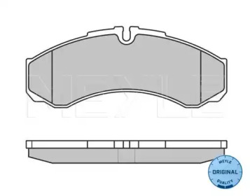 Комплект тормозных колодок (MEYLE: 025 291 2117)