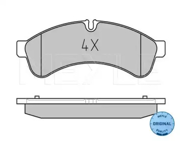 Комплект тормозных колодок (MEYLE: 025 292 3122)