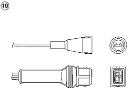 Датчик (NGK: 97952)