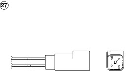 Датчик (NGK: 95666)