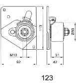 Натяжитель (JAPANPARTS: BE-123)