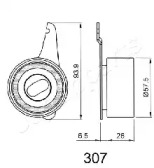 Натяжитель (JAPANPARTS: BE-307)