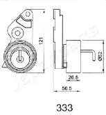 Натяжитель (JAPANPARTS: BE-333)