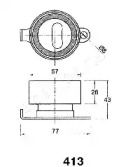 Натяжитель (JAPANPARTS: BE-413)