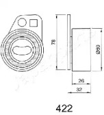 Натяжитель (JAPANPARTS: BE-422)