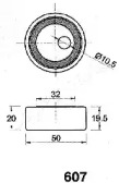 Натяжитель (JAPANPARTS: BE-607)