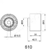 Натяжитель (JAPANPARTS: BE-610)