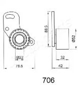 Натяжитель (JAPANPARTS: BE-706)