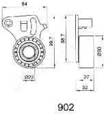 Натяжитель (JAPANPARTS: BE-902)