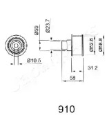 Натяжитель (JAPANPARTS: BE-910)