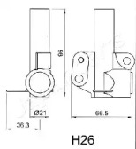 Натяжитель (JAPANPARTS: BE-H26)