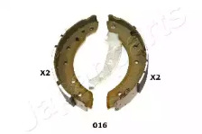 Комлект тормозных накладок (JAPANPARTS: GF-016AF)