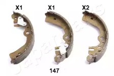 Комлект тормозных накладок (JAPANPARTS: GF-147AF)