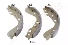 Комлект тормозных накладок (JAPANPARTS: GF-413AF)