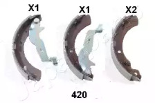 Комлект тормозных накладок (JAPANPARTS: GF-420AF)