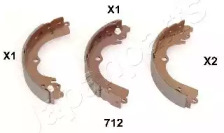 Комлект тормозных накладок (JAPANPARTS: GF-712AF)