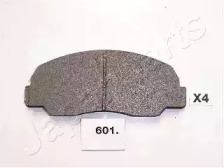 Комплект тормозных колодок (JAPANPARTS: PA-601AF)