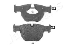 Комплект тормозных колодок (JAPANPARTS: PA-L05AF)