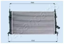 Теплообменник (JAPANPARTS: RDA053081)