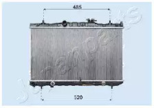 Теплообменник (JAPANPARTS: RDA333031)