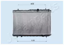 Теплообменник (JAPANPARTS: RDA333032)