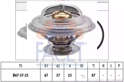 Термостат (FACET: 7.8256S)