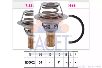 Термостат (FACET: 7.8327S)