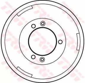 Тормозный барабан (TRW: DB4039)