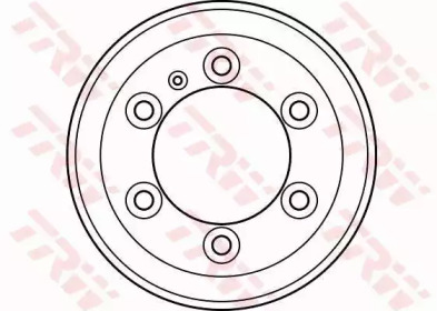 Тормозный барабан (TRW: DB4042)