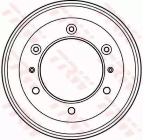 Тормозный барабан (TRW: DB4051)