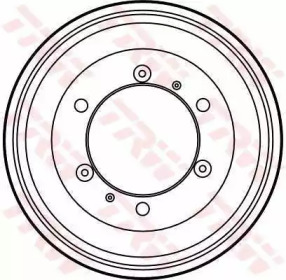 Тормозный барабан (TRW: DB4052)