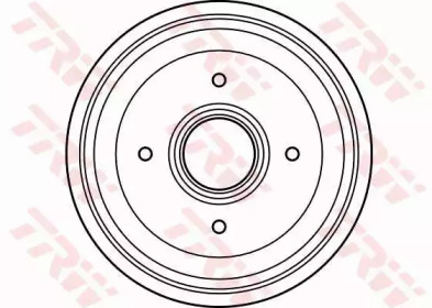 Тормозный барабан (TRW: DB4067)