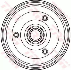 Тормозный барабан (TRW: DB4074)