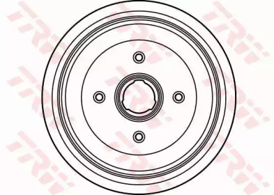 Тормозный барабан (TRW: DB4082)