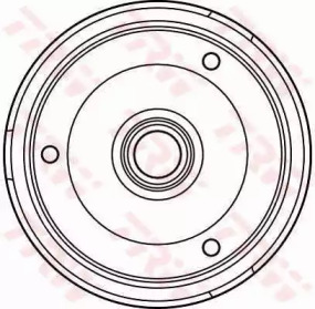 Тормозный барабан (TRW: DB4119)