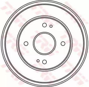 Тормозный барабан (TRW: DB4146)